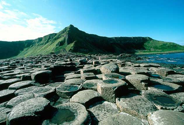 The Giant’s Causeway was one of Britons’ top 40 destinations