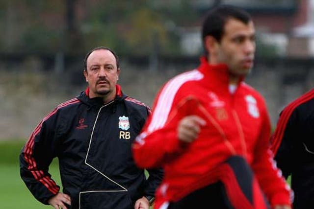 It's thought that Mascherano might link up with former boss Rafa Benitez at Inter Milan