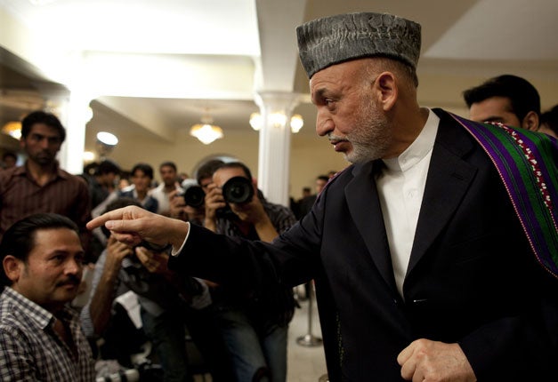 Hamid Karzai is the winner of Afghanistan's disputed presidential poll