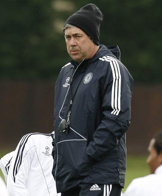 There had been fears that Ancelotti's side could be hit with the swine flu virus following their match against Blackburn