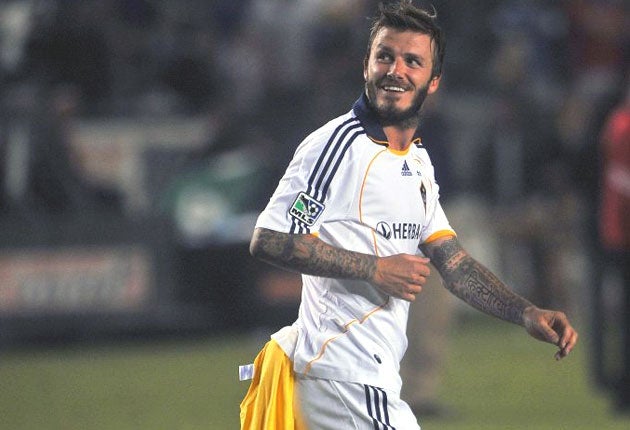 David Beckham is suddenly a star in the LA Galaxy again