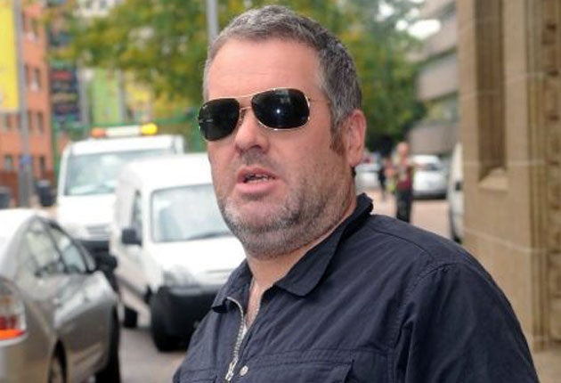 Chris Moyles was forced to miss his Radio 1 breakfast show this morning after finding himself unable to return from New York because of the air travel chaos.