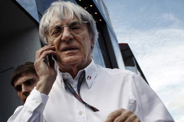The British Racing Drivers' Club, and F1 supremo Bernie Ecclestone (pictured) agreed to put aside their differences