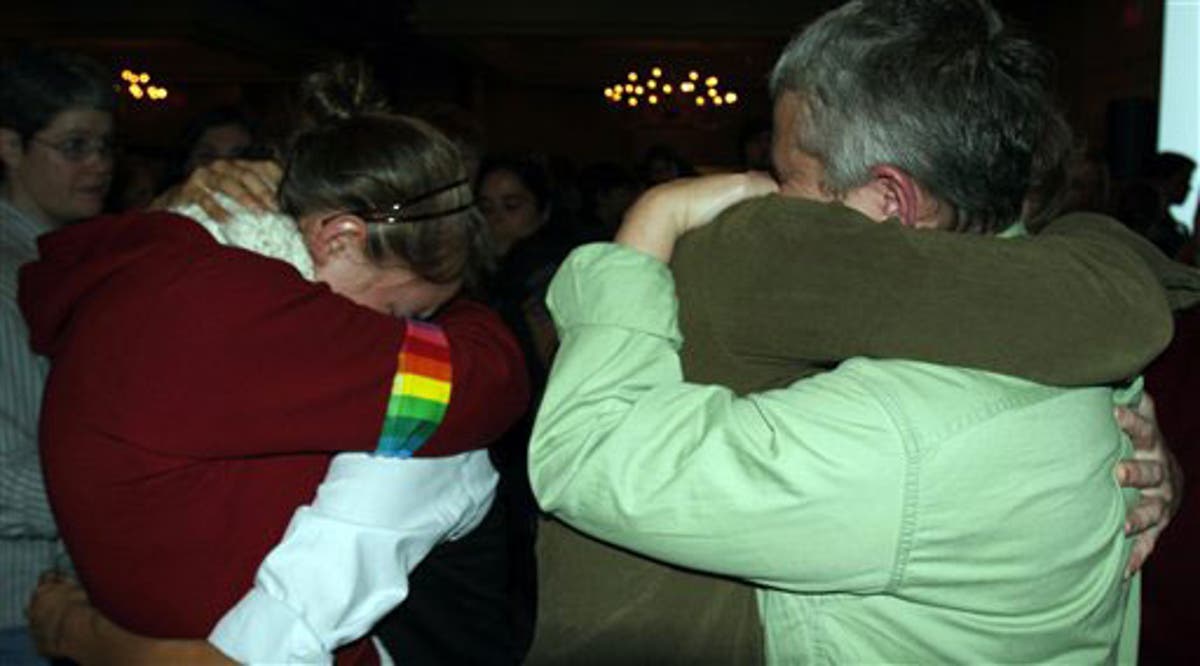 Maine Votes Against Gay Marriage Law The Independent The Independent