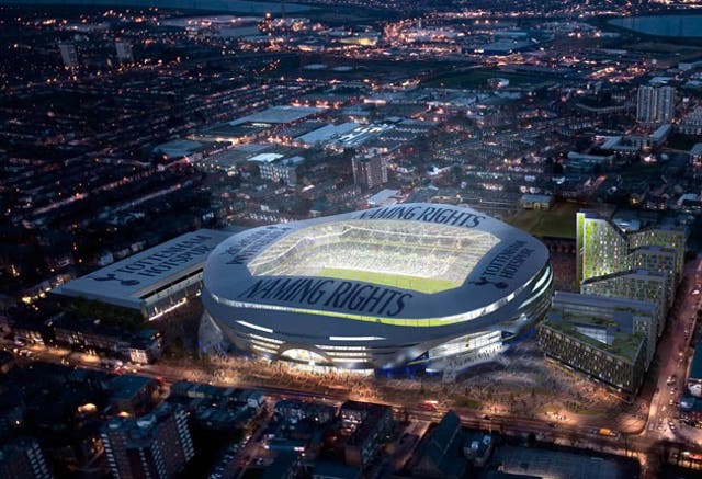 An artist's impression of how a new stadium might look