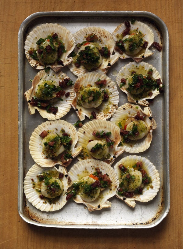 Queen scallops make the perfect party food