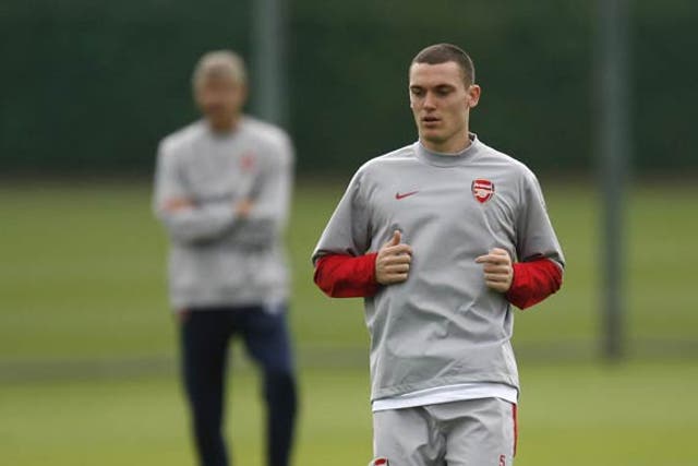 Vermaelen is likely to miss Sunday's match with United