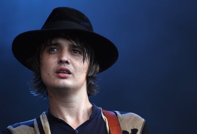 Pete Doherty was given a 12-month driving ban