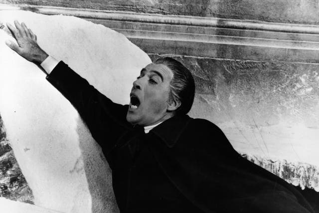 1966 British actor Christopher Lee in his most famous role, that of Bram Stoker's Dracula.jpeg