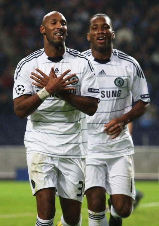 Anelka has formed an excellent partnership with Drogba