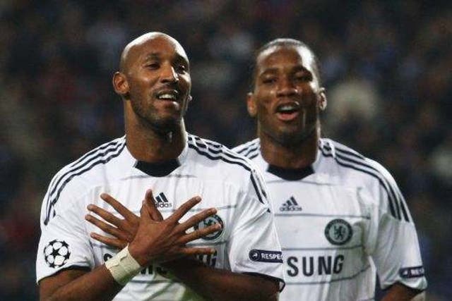 Anelka has formed an excellent partnership with Drogba