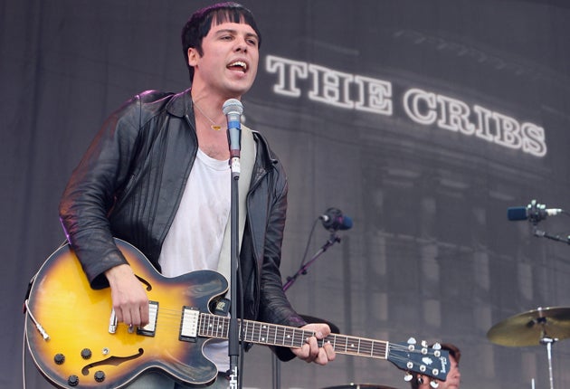 The highlight of day one was Wakefield trio the Cribs plus newest member Johnny Marr