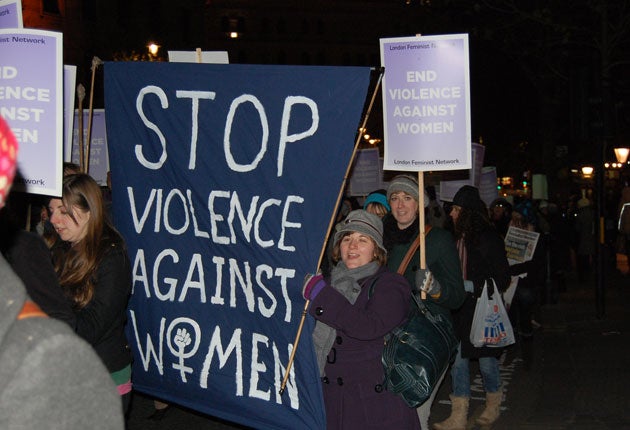 The UK’s Reclaim the Night movement started in 1977, when police imposed a curfew on women in response to the Yorkshire Ripper murders (Fawcett Society)