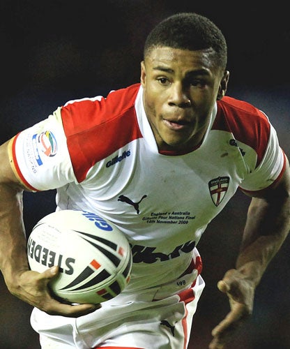 A major talent for the future, Kyle Eastmond came to the fore this year
