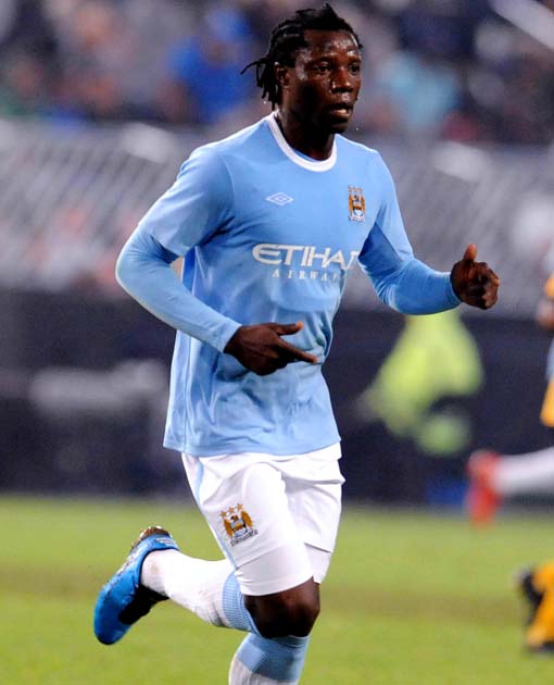 Benjani has fallen well down the pecking order at City