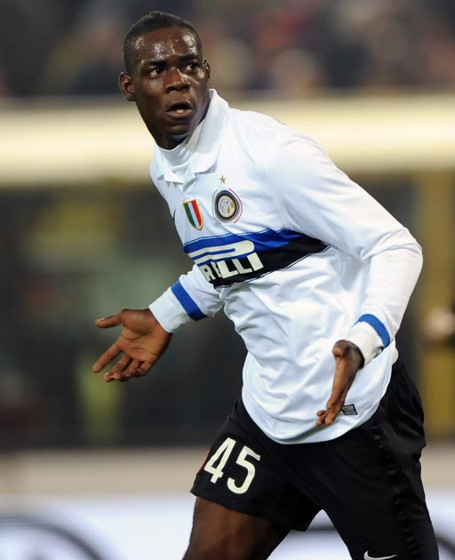 Balotelli is rumoured to have had a rift with Mourinho