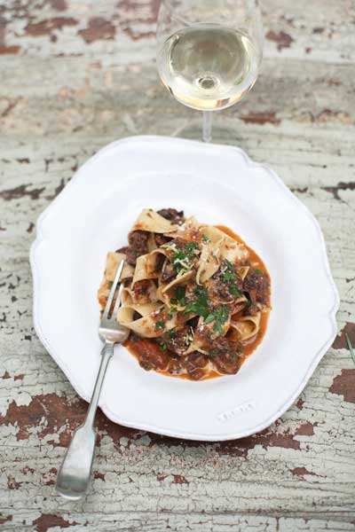 Serve this robust pasta dish with warm crusty bread