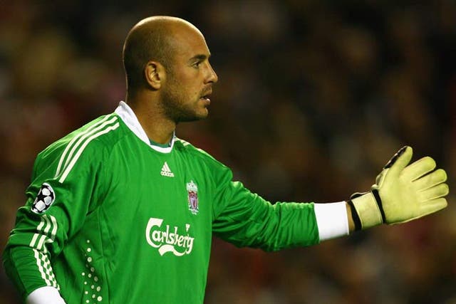 Reina recently signed a new contract