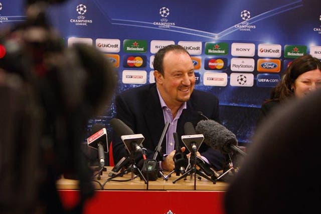Benitez's Liverpool team will be among the favourites in the Europa League