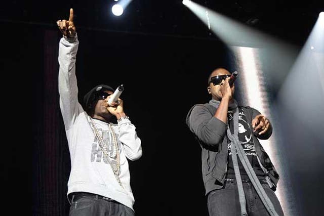 Urban star Taio Cruz (pictured with Tinchy Stryder) has just topped the Billboard 100