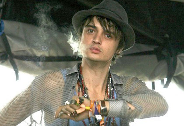 Pete Doherty was charged with holding the class A substance