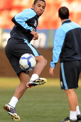 Robinho's form has been patchy
