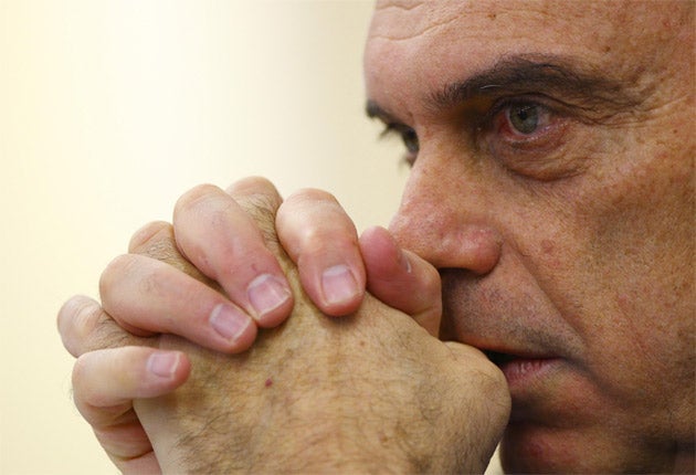 Manager Avram Grant is currently working under a transfer embargo