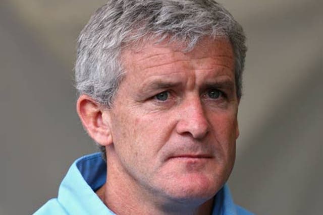 Hughes thinks his side were on course to acheive their targets