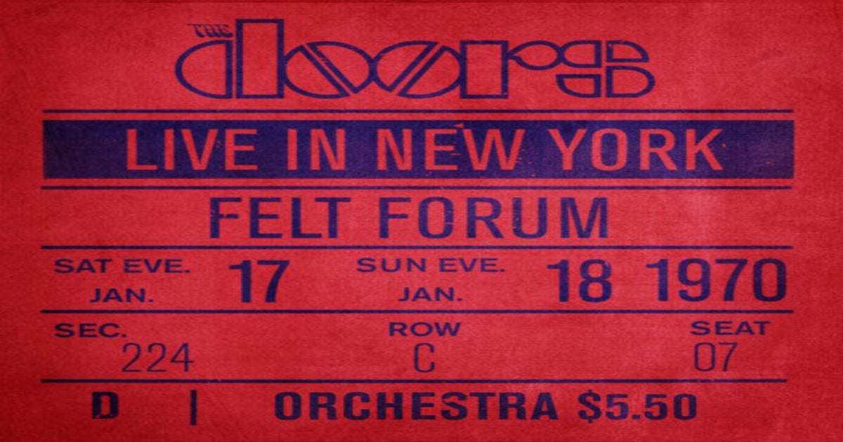 Album: The Doors, Live In New York (Rhino) | The Independent | The 