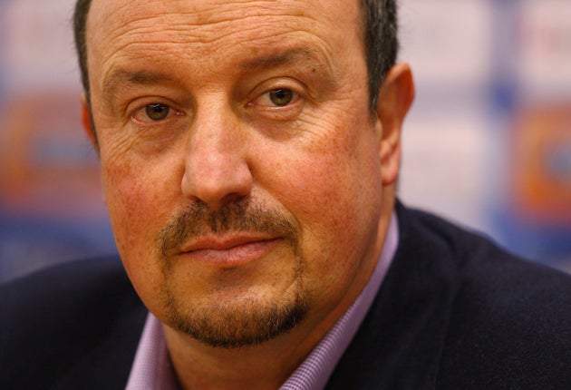 Benitez has been linked with a summer move to Italy