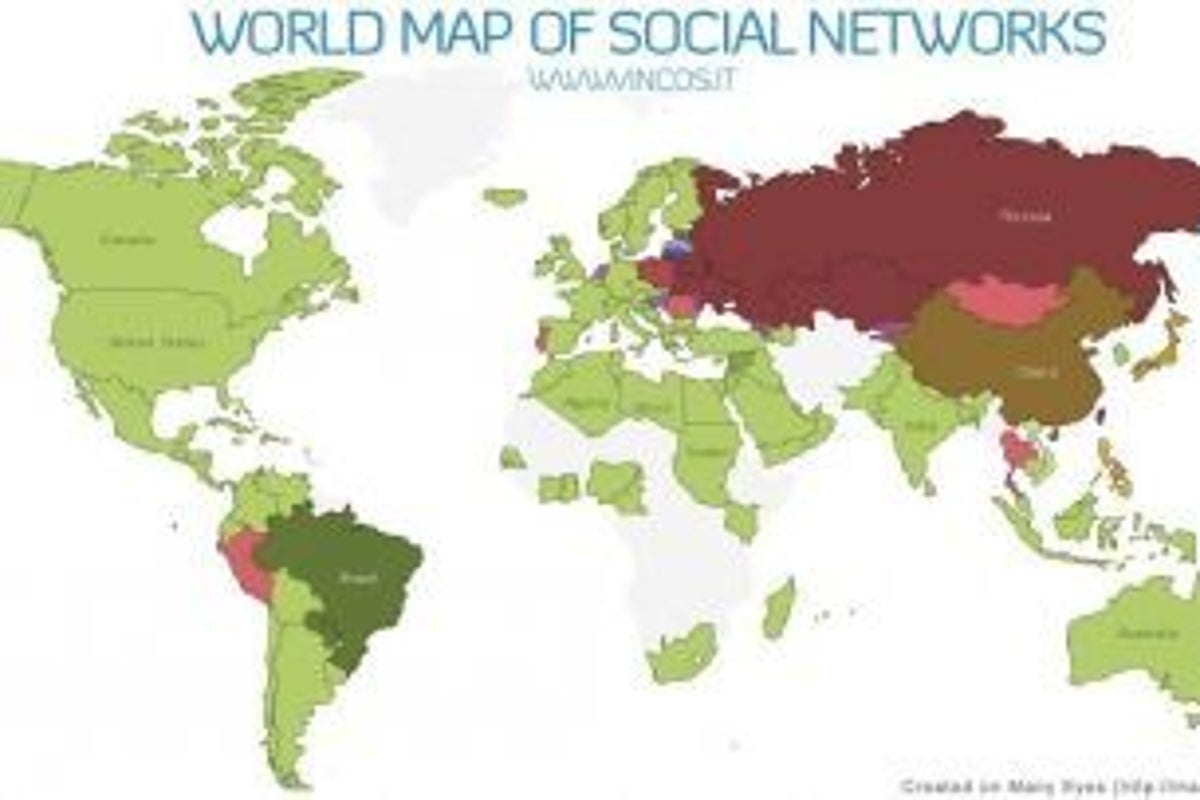The social networking phenomenon that is taking over the world country ...