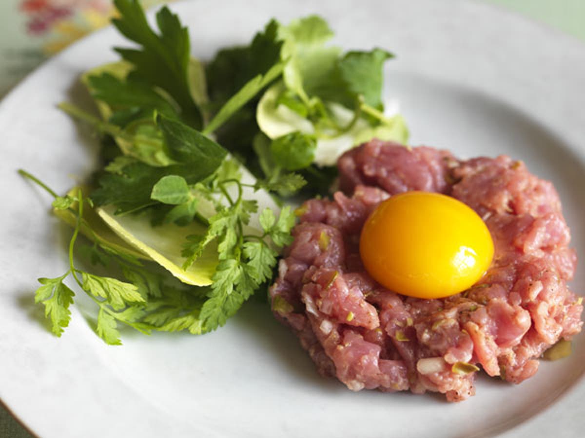 Rose veal tartare The Independent The Independent