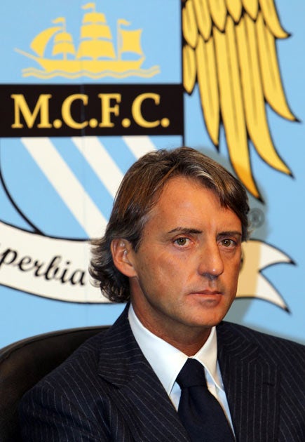 It will be Mancini's first taste of the derby