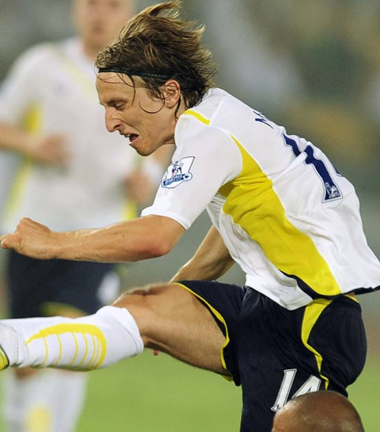 Luka Modric could miss Tottenham's visit to Stoke after suffering a groin injury in the defeat to Young Boys
