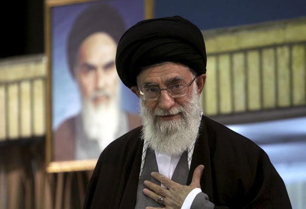 Ayatollah Khamenei has urged Iranians to vote in large numbers