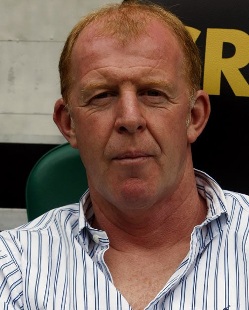 Megson was sacked after failing to win over the fans