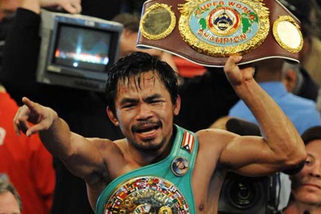 Pacquiao's bout with Mayweather has been called off