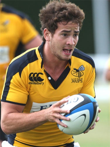 Media favourite Danny Cipriani 'has got to deal with the expectation,' says Tony Hanks, Wasps' director of rugby