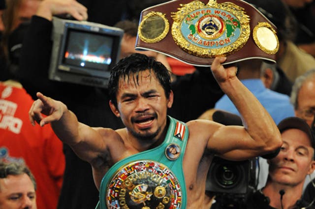 Pacquiao had been due to fight Mayweather