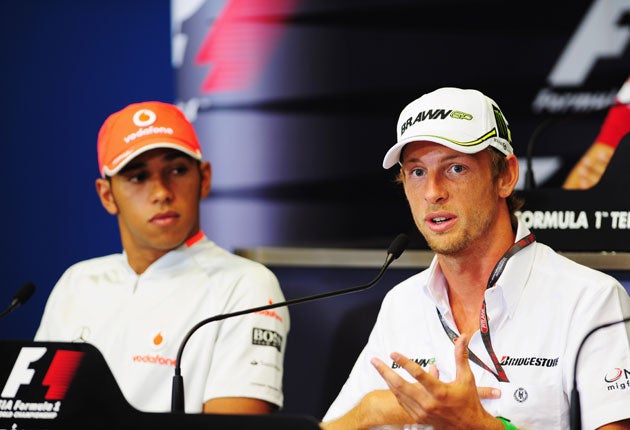 'I felt that I wanted a new challenge, to run alongside Lewis Hamilton anddrive for a team that has achieved so much,' says Jenson Button (right)