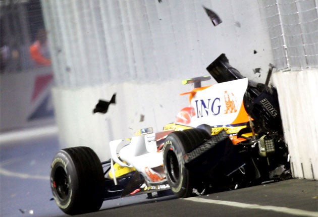 ‘Crashgate’ rocked the sport when it was uncovered that Nelson Piquet Jr deliberately crashed in Singapore