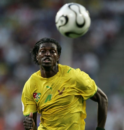 Togo's Emmanuel Adebayor said he was 'still haunted' by his team-mates'murders in January