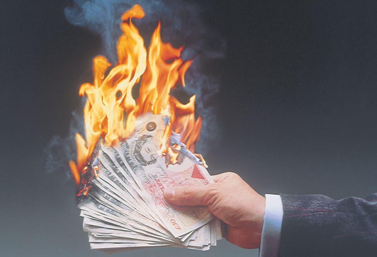 Money to burn. Burning money. Burnt money. Indonesia Sets Fire to money. Got money to Burn.