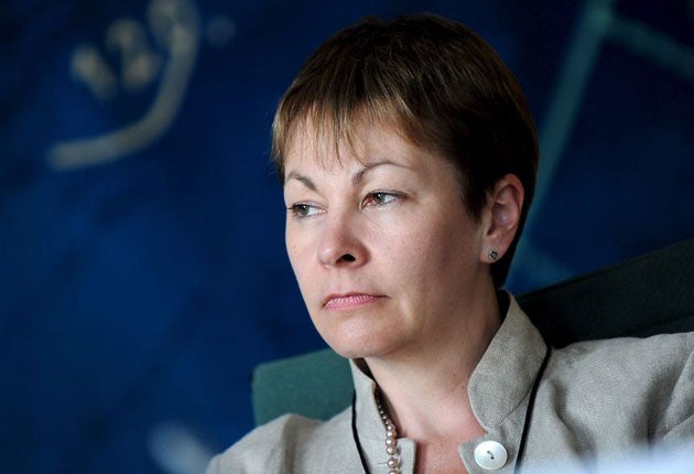 Green machine: Caroline Lucas is expected by many to become her party's first MP in Brighton Pavilion