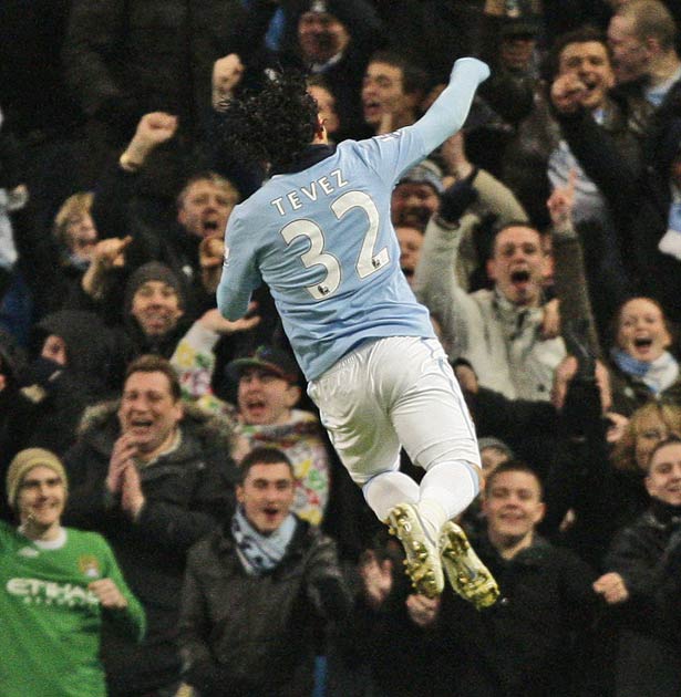 Tevez has been in devestating form for City