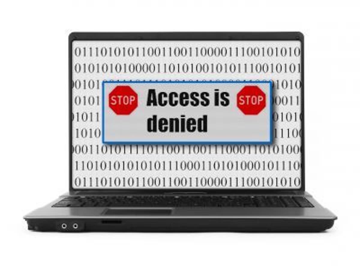 Access is denied or access denied. Access denied.