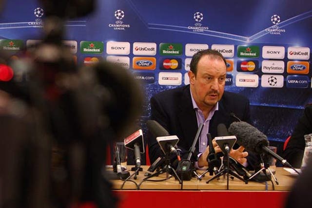Benitez has been linked with a move to Juventus at the end of the season