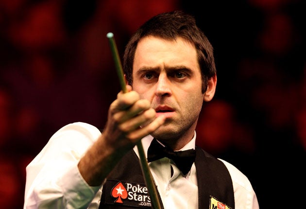 Snooker Fightback from Selby puts rocket under Ronnie The Independent The Independent