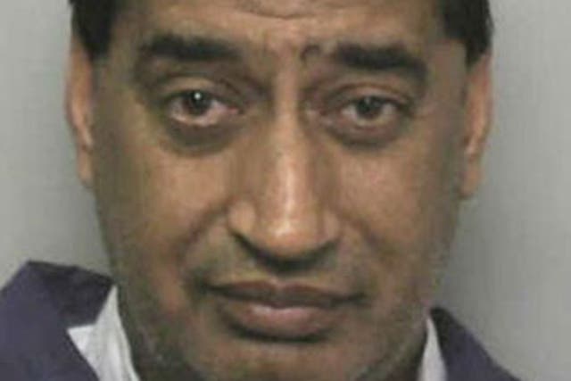 Munir Hussain, 53, who was jailed for 30 months for beating a burglar