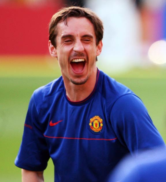 Gary Neville says swearing is part of the game